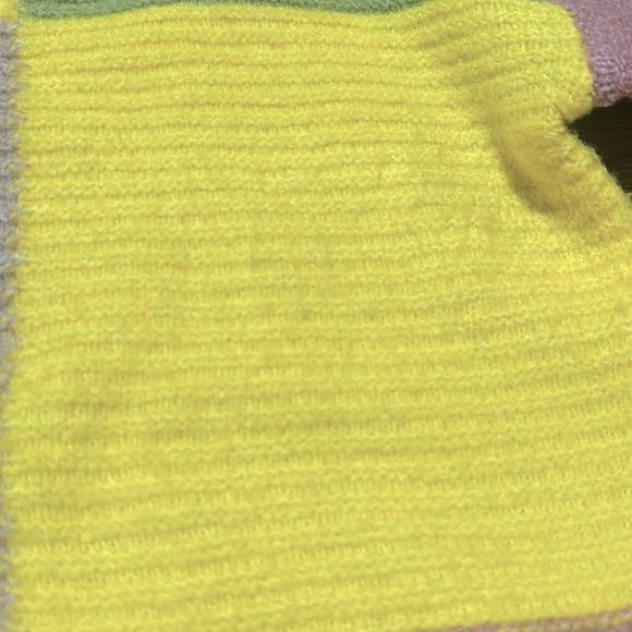 BiBi Colorful Patchwork Women's Sweater - Picture 7 of 7